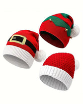 Autumn And Winter Bell Knitted Wool Christmas Hat Gift